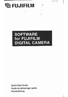 Fujifilm Accessories - misc manual. Camera Instructions.